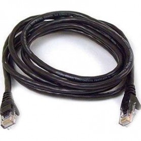 Belkin A3L980B25-BLK-S 25 CAT6 Snagless Patch Cable 4PAIR RJ45M/M Black