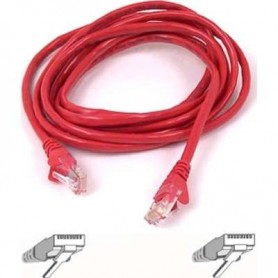 Belkin A3L980-10-RED-S CAT 6 Snagless Patch Cable Red 10-Ft RED
