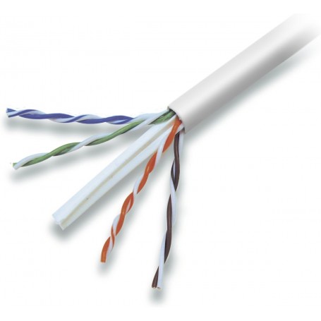 Belkin A7L704-1000-P CAT 6 Horizontal Bulk Cable 1000-Ft Gray Plenum