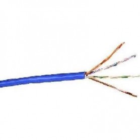 Belkin A7L504-500-BLP 500FT Bulk CAT5E Plenum Solid Cable 4PR 24AWG