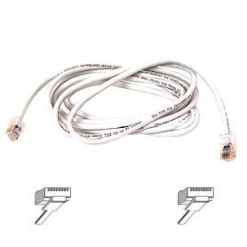 Belkin A3L980-10-WHT-S High Performance - Patch Cable - RJ-45 (M) - RJ-45 (M) - 10ft