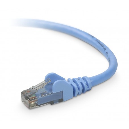 Belkin A3L980-04-BLU-S Patch Cable-RJ-45 (M)-RJ-45 (M)-4 ft-utp-(Cat 6)-Blue