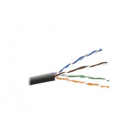 Belkin A7L504-1000-BLK Network Cable - Bare Wire - Bare Wire - 1000 Ft - UTP - ( Cat 5E )