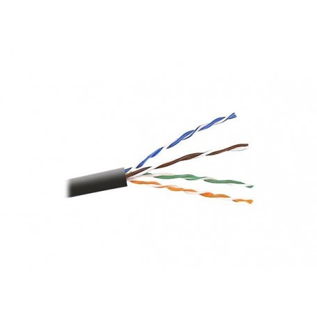 Belkin A7L504-1000-BLK Network Cable - Bare Wire - Bare Wire - 1000 Ft - UTP - ( Cat 5E )