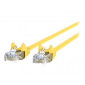 Belkin A3L980-04-YLW-S 4FT CAT6 Yellow Snagless Patch Cable RJ45 M/M
