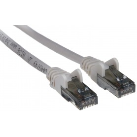 Belkin A3L980-25-WHT-S CAT6 Snagless Patch Cable RJ45M/RJ45M 25ft White