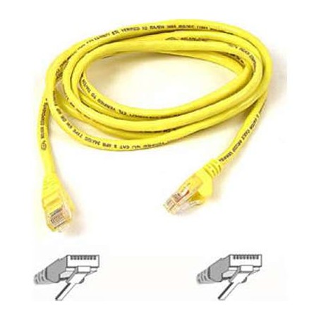 Belkin A7J704-1000-YLW CAT6 Stranded Bulk Cable / 4PR/24AWG/ 1000 Yellow