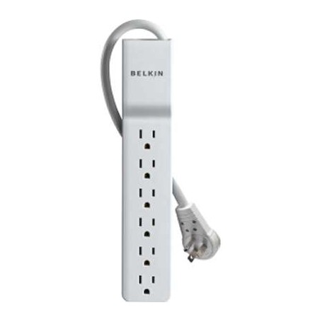 Belkin BE106000-06R 6-Oulet Commercial Surge Protector with 6-Foot Cord