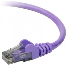 Belkin A3L980-50-PUR-S CAT6 Snagless Patch Cable/RJ45M/RJ45M/ 50 Purple