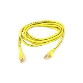 Belkin A3L980-100-YLWS CAT6 Snagless Patch Cable /RJ45M/RJ45M/100 Yellow