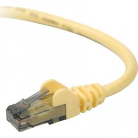 Belkin A3L980-30-YLW-S CAT6 Snagless Patch Cable / RJ45M/RJ45M/ 30 Yellow