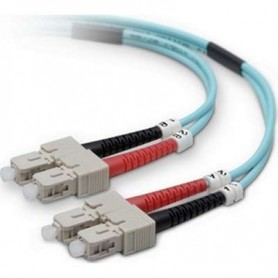 Belkin F2F40277-02M-G Fiber Patch Cable SC/SC1 10 Gig Aqua 2M 50/125