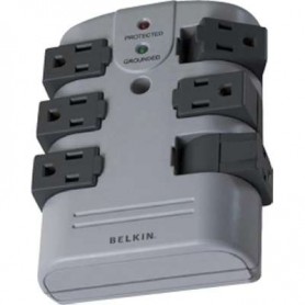 Belkin BP106000 6-Outlet Pivot-Plug Surge Protector