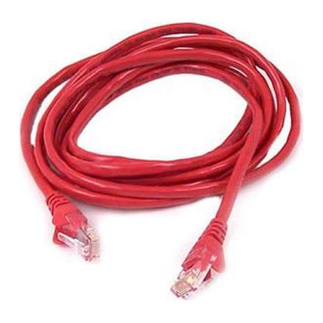 Belkin A3L980-12-RED-S 12FT CAT6 Red Snagless Patch Cable RJ45 M/M
