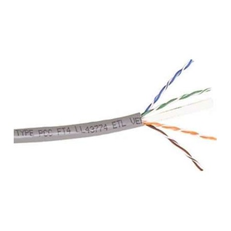 Belkin A7L704-500-P CAT6 Solid Bulk CABLE4PR 24AWG 500 Plenum