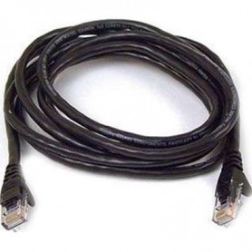 Belkin A3L791-12-BLK-S CAT5E Snagless Patch Cable RJ45M/RJ45M 12 Black