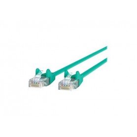 Belkin A3L980-02-GRN-S 2FT CAT6 Cable Snagless-RJ45M RJ45M Green