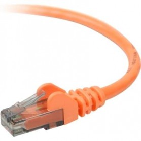 Belkin A3L980-20-ORG-S CAT6 Snagless Patch Cable RJ45M/RJ45M 20 Orange