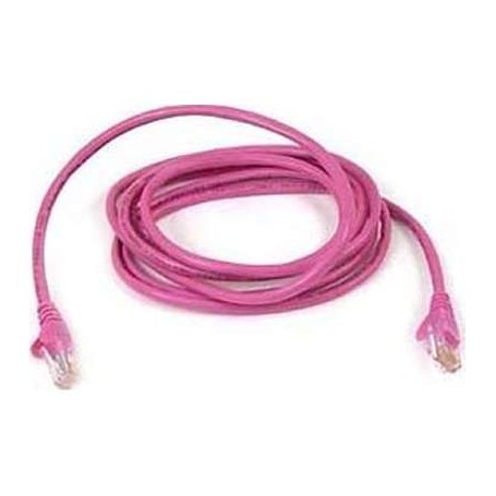 Belkin A3L980-03-PNK-S CAT6 Snagless Networking Cable 3-Ft Pink