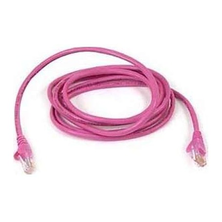 Belkin A3L980-03-PNK-S CAT6 Snagless Networking Cable 3-Ft Pink