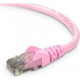 Belkin A3L980-07-PNK-S 7FT CAT6 Pink Snagless Patch Cable