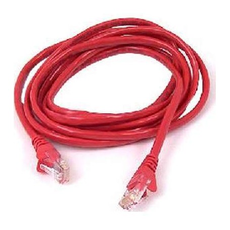 Belkin A3X189-03-RED-S 3FT Cable CO CAT6 Snagless-4PAIR RJ45M/M Red