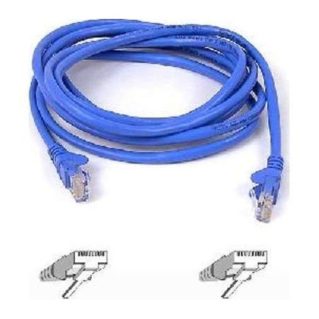 Belkin A3L791-18IN-BLU CAT5E Patch Cable RJ45M/RJ45M 18 Blue