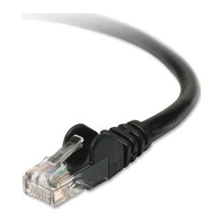 Belkin A3L791-100-BK-S CAT5E Snagless Patch Cable RJ45M/RJ45M 100 Black