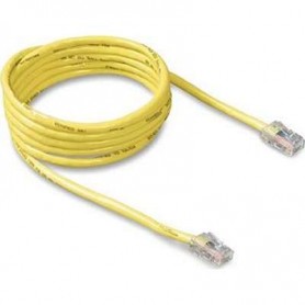 Belkin A3L781-03-YLW CAT 5e RJ45 Patch Cable 3-Ft Yellow