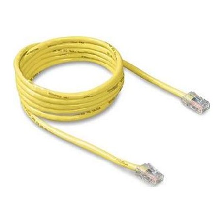 Belkin A3L781-03-YLW CAT 5e RJ45 Patch Cable 3-Ft Yellow