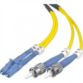 Belkin F2F802L0-02M 2M Single Mode LC/ST Duplex Fiber Patch Cable 8.3/125