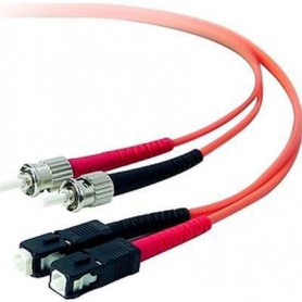 Belkin A2F20207-15M Duplex Fiber Optic Cable ST/SC 62.5/125 15 Meters