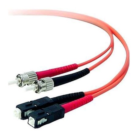 Belkin A2F20207-15M Duplex Fiber Optic Cable ST/SC 62.5/125 15 Meters