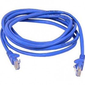 Belkin A3L980-18-BLU-S CAT6 Snagless Patch Cable RJ45M/RJ45M 18 Blue