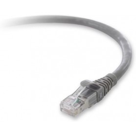 Belkin F2CP003-10GY-LS 10FT Cable CAT6A Patch STP-RJ45 RJ45 Snagless Gray