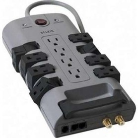 Belkin BP112230-08 PivotPlug 12-Outlet Surge Protector 8-Foot Cord