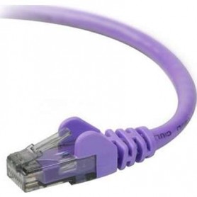 Belkin A3L980-03-PUR-S CAT6 Snagless Networking Cable 3-Ft Purple