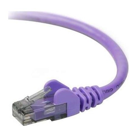 Belkin A3L980-03-PUR-S CAT6 Snagless Networking Cable 3-Ft Purple