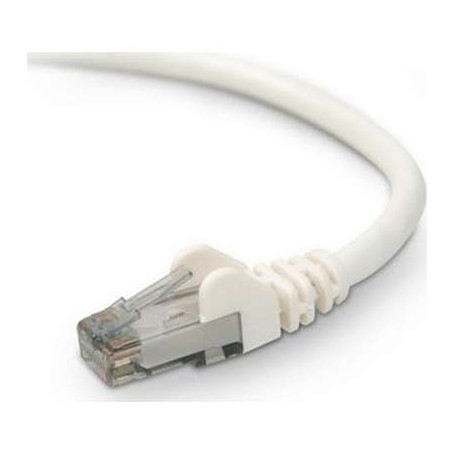 Belkin A3L980-01-WHT-S CAT6 Snagless Patch Cable RJ45M/RJ45M 1 White