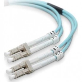 Belkin F2F402LL-02M-G 2M Lo MMF Aqua Fo Cable LC/LC 50/125 10GB