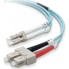 Belkin F2F402L7-10M-G Fiber Patch Cable LC/SC1 10 Gig Aqua 10M 50/125