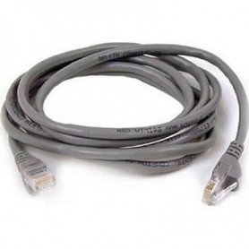 Belkin A3L791B07-S CAT 5e RJ45 Patch Cable 7-Ft Gray Snagless RoHS