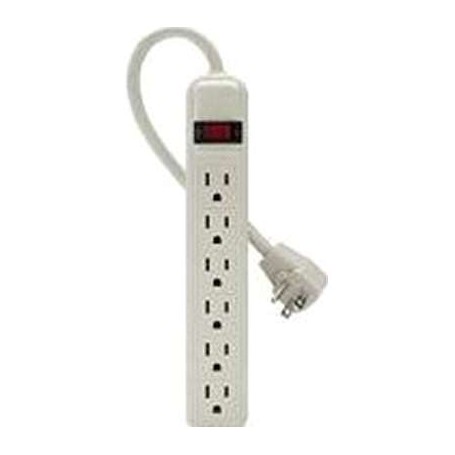 Belkin F9P609-05R-DP 6-Outlet Power Strip with 5-Foot Right-Angled Power Plug