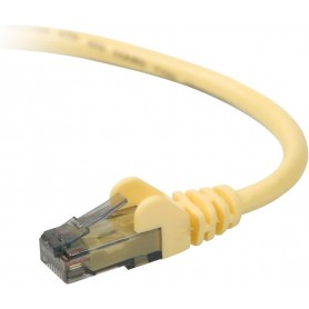 Belkin A3L980-02-YLW-S 2FT Cable CAT6 Snagless-Patch RJ45 RJ45 Yellow