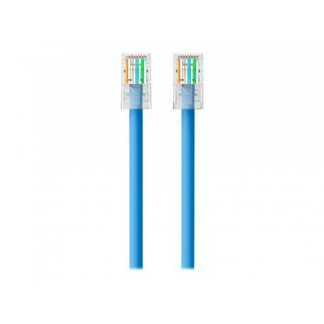 Belkin A3L980-10-BLU 10FT Cable CAT6 RJ45 RJ45-Snagless Patch Blue