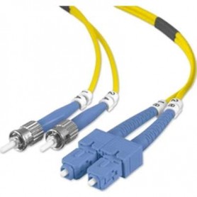 Belkin F2F80207-01M 1M Duplex Fiber Optic Cable ST/SC SMF 8.3/125