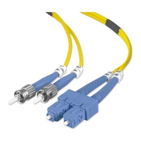 Belkin F2F80207-01M 1M Duplex Fiber Optic Cable ST/SC SMF 8.3/125