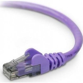 Belkin A3L980-06-PUR-S 6FT CAT6 Purple UTP Snagless RJ45/RJ45 M/M Patch Cable