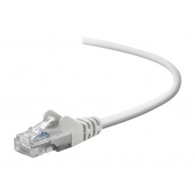 Belkin A3L791B14 Cat5e Non-Booted UTP Patch Cable, Gray, 14ft