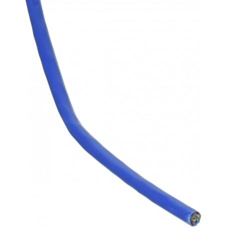 Belkin A7L504-250-BL-P CAT 5e Horizontal UTP Bulk Cable 250-Ft Blue Plenum Solid